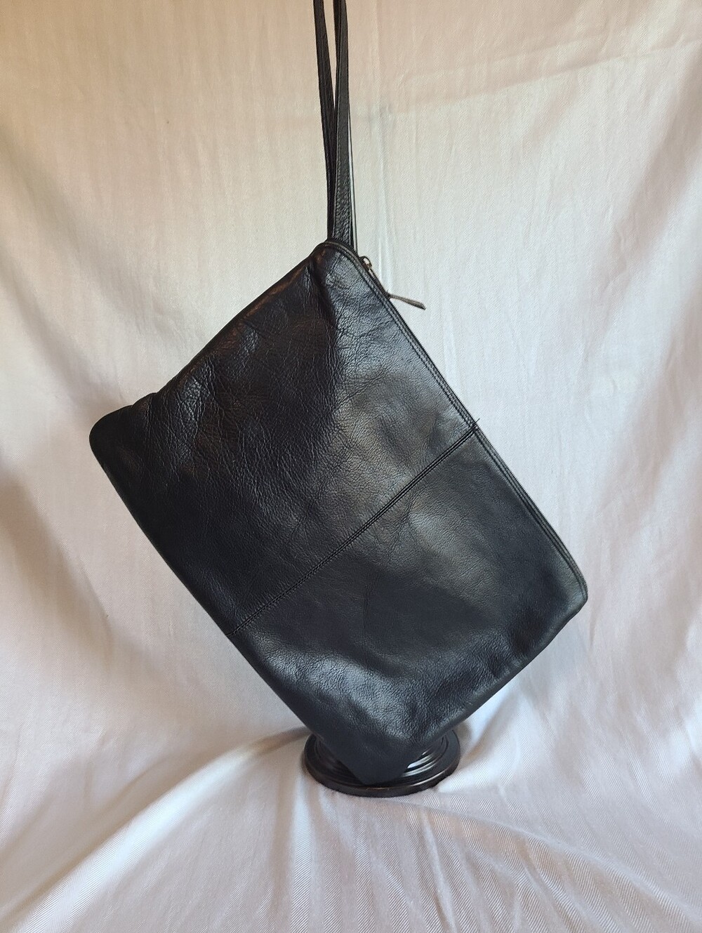 Vintage Georgetown Leather Design flat document pouch or portfolio case